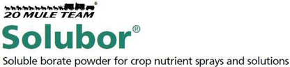 Solubor boron fertilizer 8 oz.