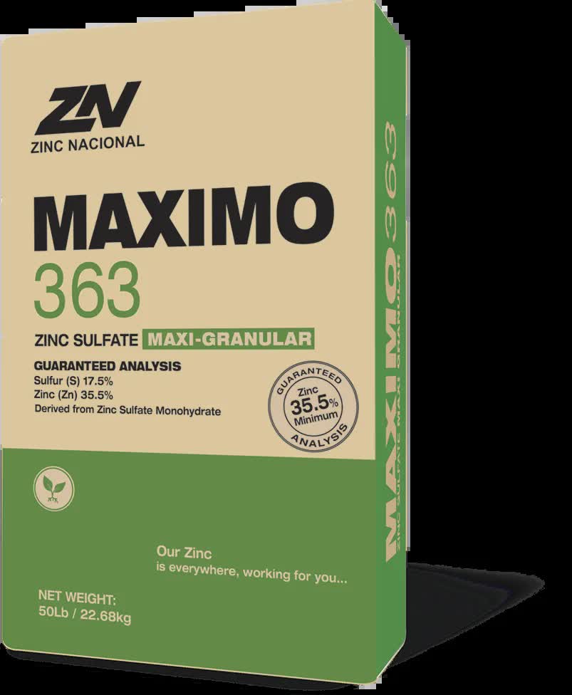 Maximo 363 Maxi-Granule Zinc Sulfate Fertilizer 50 lb. BAG
