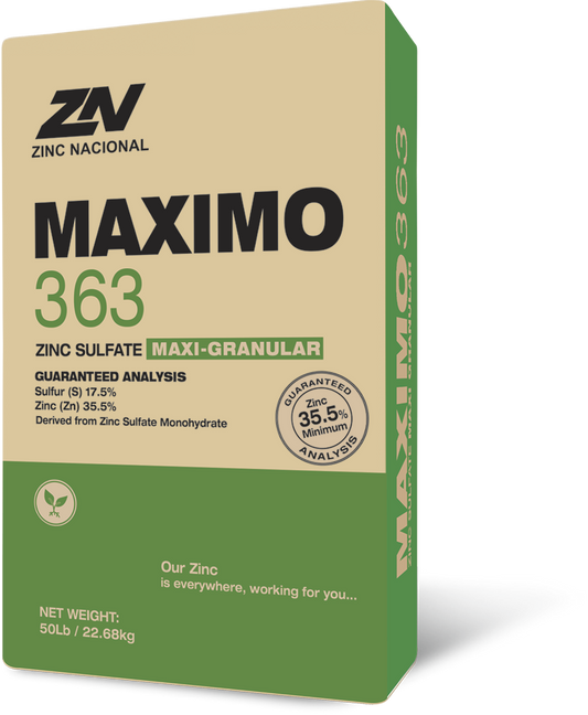 Maximo 363 Granular Zinc Sulfate | 35.5% Zn 50 lb