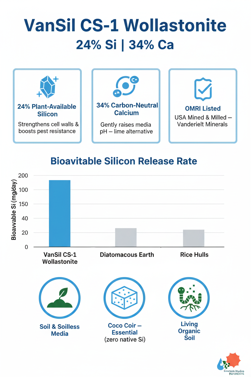 VanSil CS-1 Wollastonite Infographic
