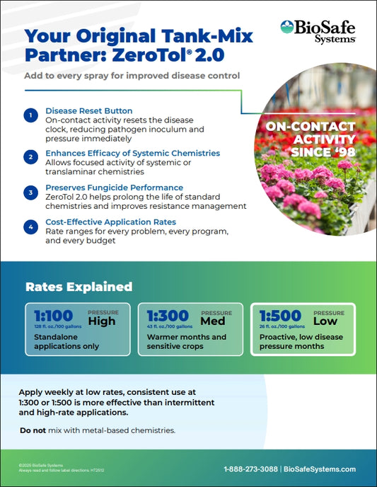 ZeroTol 2.0 Broad-Spectrum Algaecide, Bactericide & Fungicide | 55 Gallon Drum